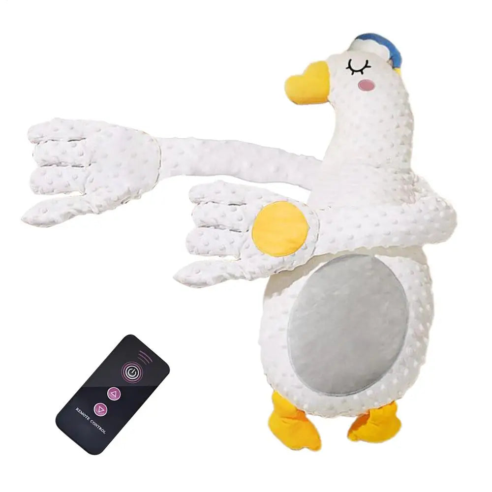 Remote Control Electric Baby Sleep Toy Baby Sleep Aid Companion Cartoon Patting Patter Cartoon Baby Sleep Aid Soother Pillow