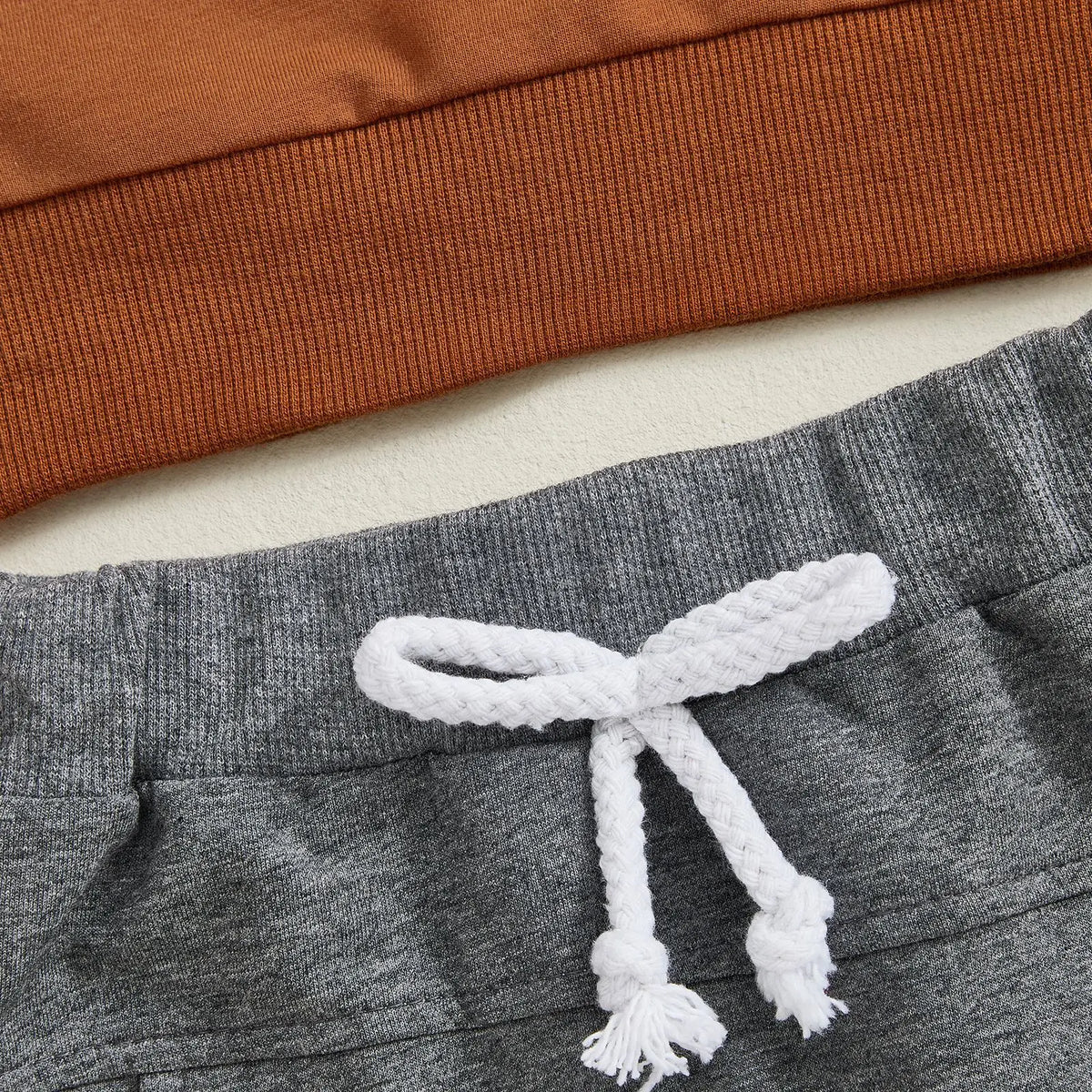 Halloween Children's Clothing 2026 Autumn Children's Clothes Boys Pumpkin Embroidery Long-sleeved Sweater Trousers Two-piece Set