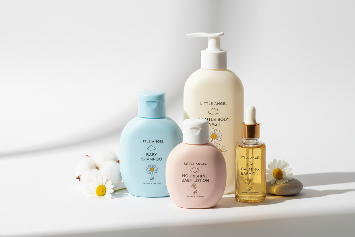 Baby Bath & Body Care Set