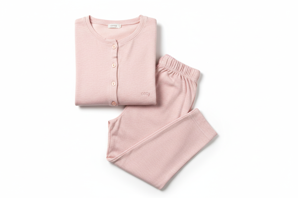 Nursing Pajama Set - Soft Button-Front PJs for Breastfeeding